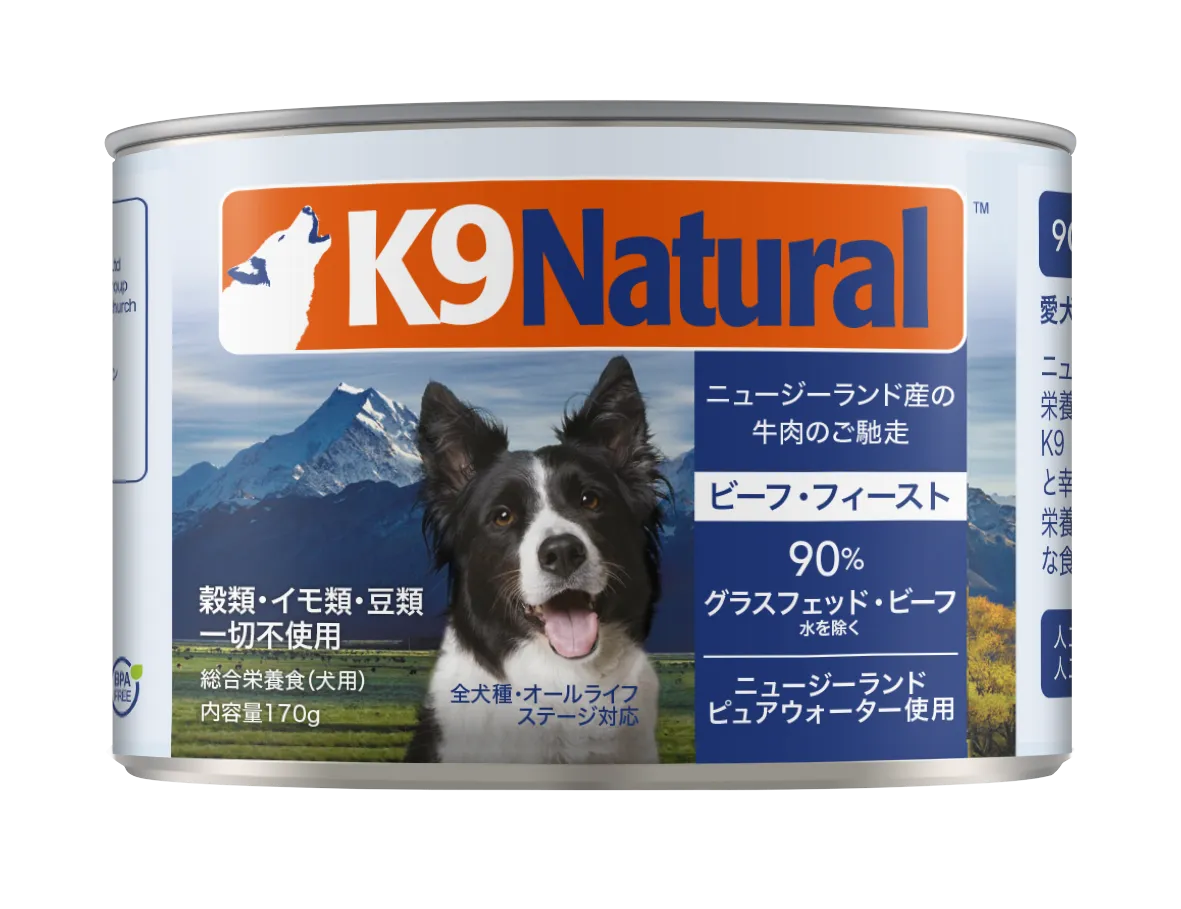 K9ビーフ・フィースト 170g
